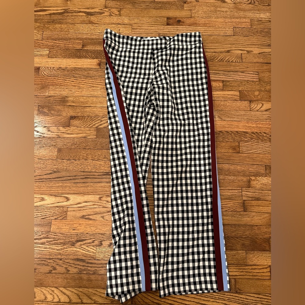 Derek Lam 10 Crosby plaid trousers